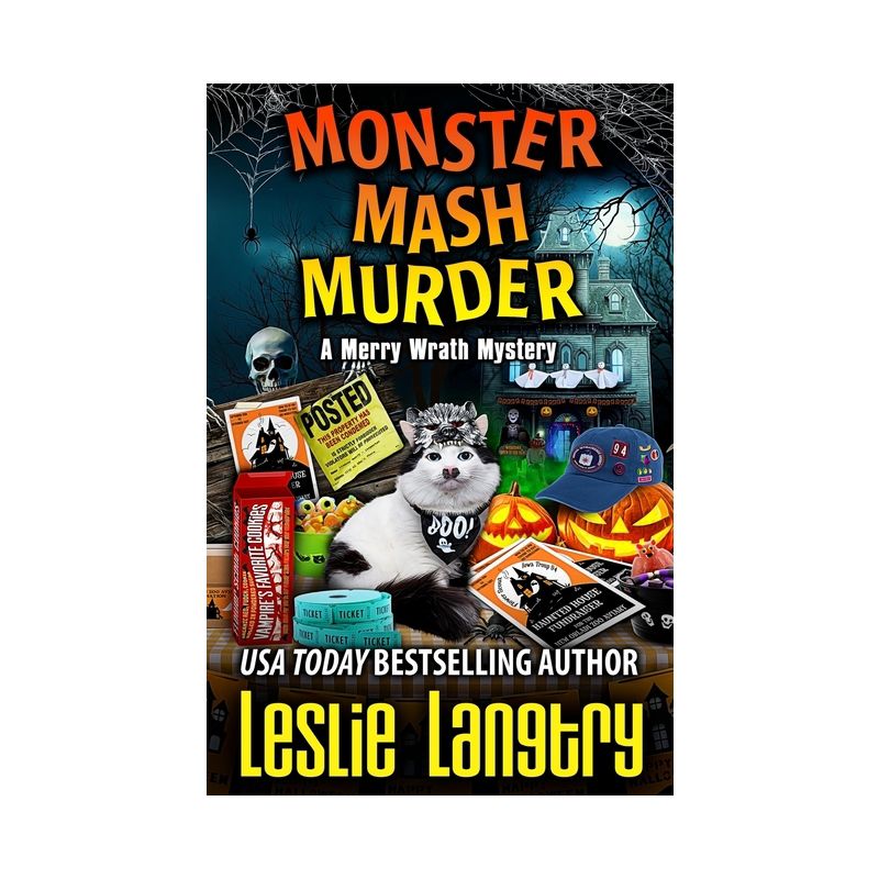 Monster Mash Murder - (Merry Wrath Mysteries) by  Leslie Langtry (Paperback), 1 of 2