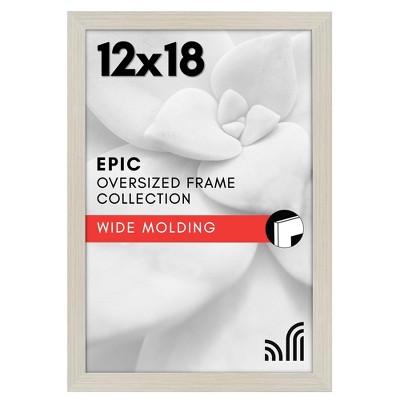 Americanflat Poster Frame with Polished Plexiglass - Hanging Hardware Included