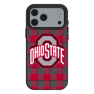 NCAA Big Ten Universities Plaid MagSafe Compatible Cell Phone Case for Apple iPhone 17 Series - 1 of 4