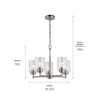 Kichler Lighting Winslow 5 - Light Chandelier in  Natural Brass - 2 of 2