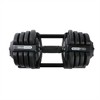 HolaHatha 3-in-1 Multifunctional Adjustable Dumbbell Set with Safety-Locking System, Non-Slip Handle & 3 Modes for Home Gym Fitness Workout, Black - 4 of 4