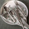 over&back 20pc Stainless Steel Hand-Forged Flatware Set - 2 of 4