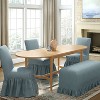 Ruffle Slipcover Dining Bench - Threshold™ designed with Studio McGee - 2 of 4