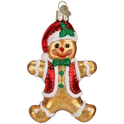 Old World Christmas Glass Blown Ornament, Gingerbread Boy