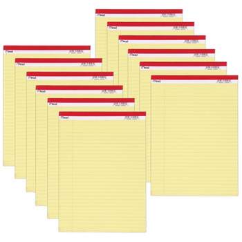 Mead® Standard Legal Pad, 8.5" x 11.75", 50 Sheets, 12 Pads