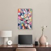 Art Remedy Some Rainbow Petals Retro Abstract Wall Art Framed - 2 of 4
