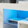 Sapphtopaz TV Stand with LED for TVs Up to 60" Modern TV Entertainment Center with Open Shelves and Cabinets TV Stands for Living Room - 4 of 4