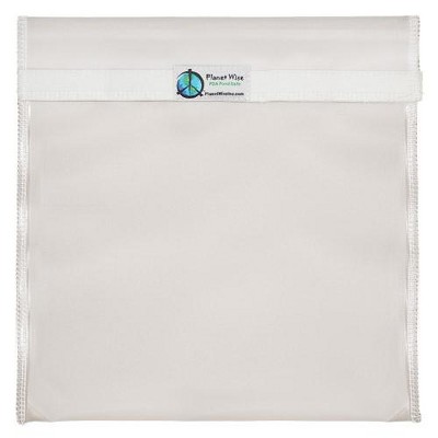 Planet Wise Reusable Clear Hook and Loop Gallon Bag - Clear