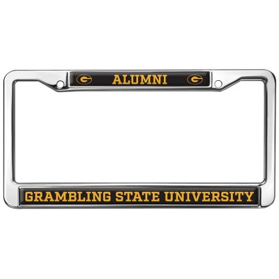 Grambling State University Alumni Logo Full Size Standard License Plate Metal Frame