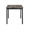 Dexmalle Faux Marble Top Metal Frame Dinette Table - 3 of 4