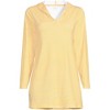 Lands' End Women's Cotton Jersey Long Sleeve Hooded Swim Cover-up Dress - 3 of 3