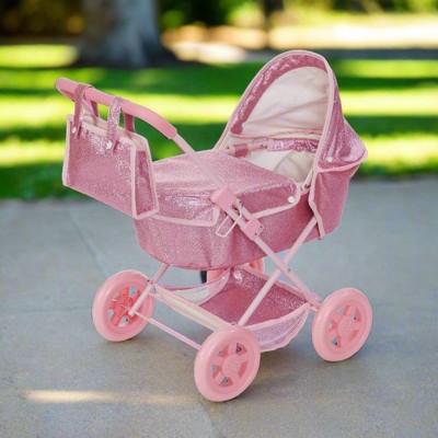 Olivia’s Little World Deluxe 2-in-1 Baby Dolls Stroller