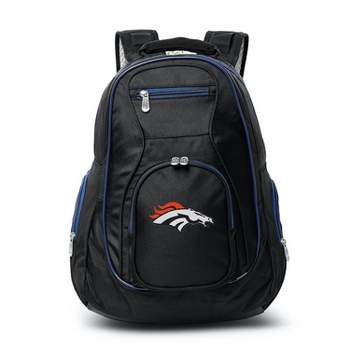 NFL Denver Broncos Colored Trim 19" Laptop Backpack