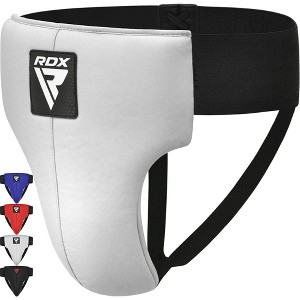 RDX Sports R1 Abdominal Groin Guard, Muay Thai, Kickboxing, Maya Hide Leather MMA Training Groin Protector for Boxing - 1 of 4