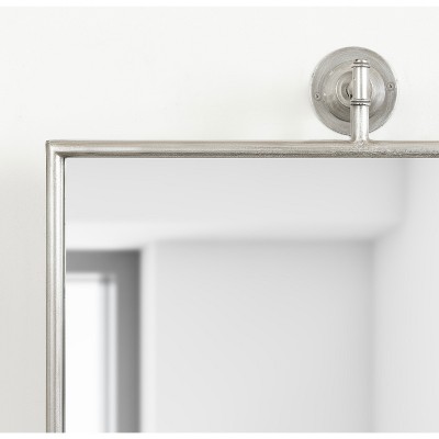 Darbridge Silver Rectangular Pivot Bathroom Vanity Mirror