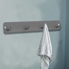 Unique Bargains Coat Hooks Wall Mount with Coat Hooks for Entryway Bathrooms - 2 of 4