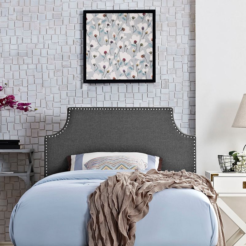 Laura Upholstered Fabric Headboard - Modway, 3 of 7