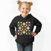 The Juniper Shop SmileyWorld Checkered Floral Smile Toddler Hoodie - 3 of 4