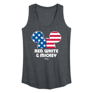 Women's - Disney - Americana Graphic Racerback Tank - 1 of 4