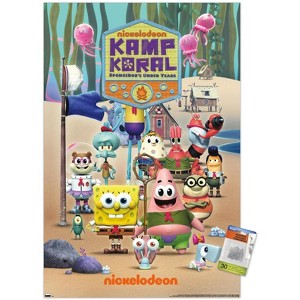 Trends International SpongeBob Squarepants : Kamp Koral - Key Art Unframed Wall Poster Prints - 1 of 4