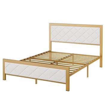 Composite Cotton Press Thread Soft Wrapped Bed Frame