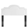 Modway Belinda Modern Performance Velvet King/California King Headboard in White - 3 of 4
