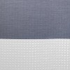 Queen Striped Waffle Linen Look Shower Curtain - Moda at Home - 2 of 3
