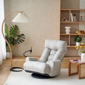 Kumasinova 360° Swivel Accent Chair,Comfy Reading Chair with Adjustable Headrest & Lumbar Support,Lounge Chair for Living Room,Bedroom - 1 of 4