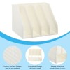 Unique Bargains Plastic Collapsible Retractable Office File Holder 4 Compartments - 3 of 4