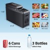 9QT(8L) Car Refrigerator, Compressor Cooler, 12 Volt Portable Refrigerator (5℉-68℉) for Outdoor, Travel, Camping, Car Fridge 12/24V DC 110-240V AC - 3 of 4