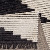 Gulches Black & Ivory Modern Area Rug - Soft, Stylish, and Easy to Maintain - 4 of 4