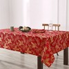 Elrene Foil Woodland Holiday Fabric Tablecloth - Elrene Home Fashions - image 2 of 3