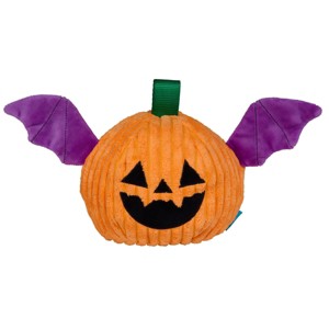BARK Afraid of the Bark Halloween Batty Flapperlantern Plush Dog Toy - 1 of 4