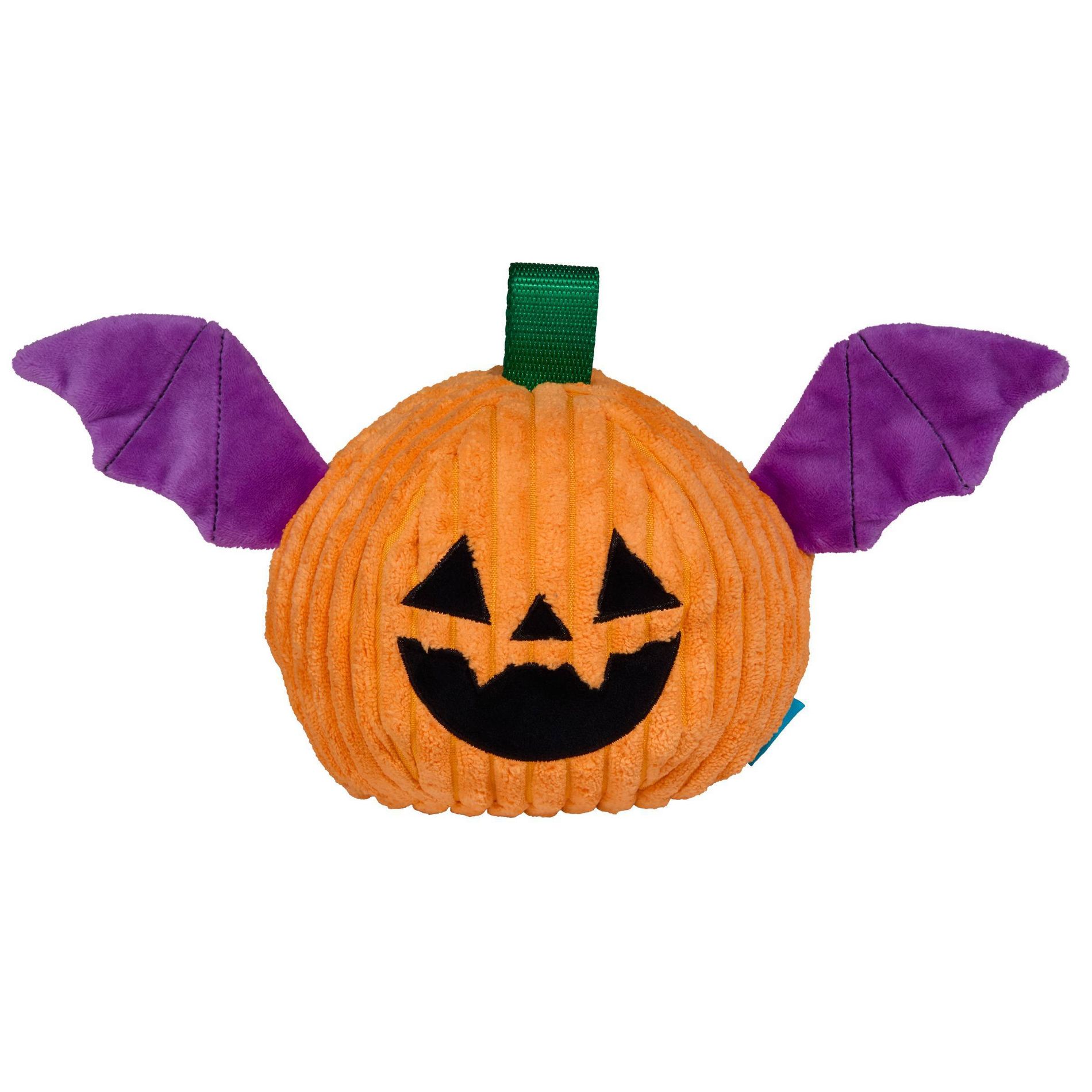 BARK Afraid of the Bark Halloween Batty Flapperlantern Plush Dog Toy