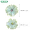 Unique Bargains Small Silk Artificial Daisy Flower Heads Wedding Party Decoration 100 Pcs - 3 of 4