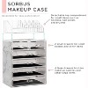 Sorbus Clear Makeup & Jewelry Organizer & Display (4 Large, 2 Small Drawers) - 2 of 4