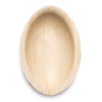 Smarty Had A Party Ellipse Palm Leaf Eco Friendly Disposable Mini ...