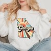 Simply Sage Market Women's Graphic Sweatshirt Retro Georgia - 2 of 4