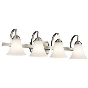 Kichler Lighting Keiran 4 - Light Vanity in  Brushed Nickel - 1 of 1