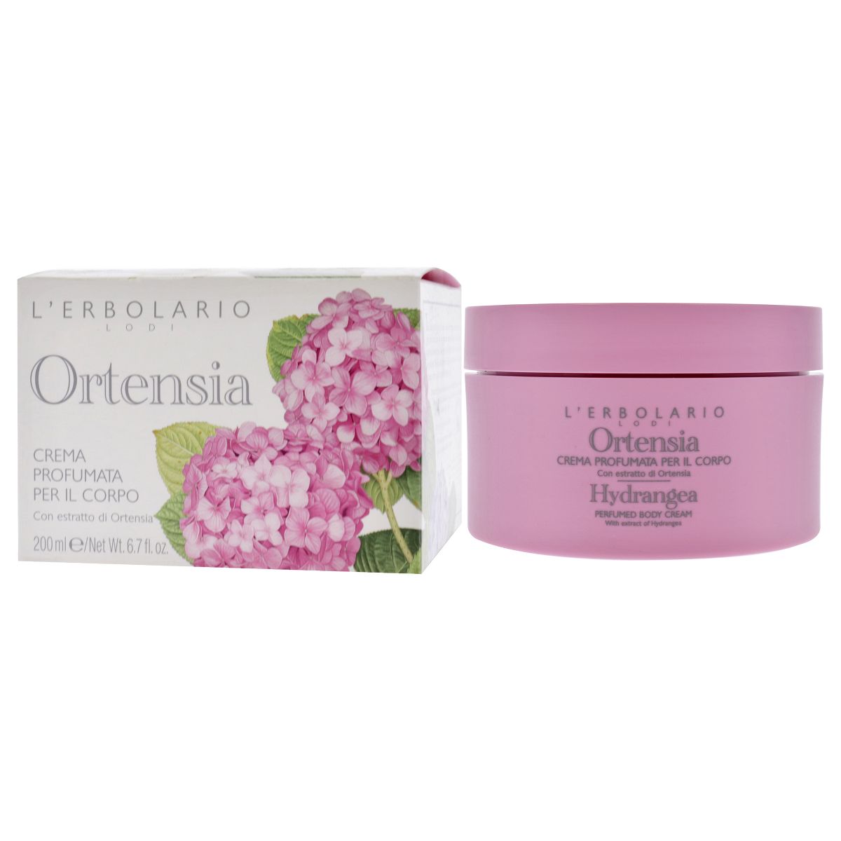Hydrangea Perfumed Body Cream by LErbolario for Women - 6.7 oz Body Cream - thumbnail 4