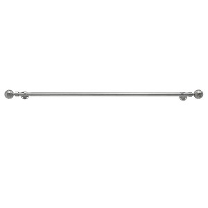 Thermaplus Patented Light Blocking Exclusive Curtain Rod Extendable Nickel - 1 of 4