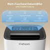 Fehom 80-150 Pint Energy Star Smart Dehumidifier with Auto Swing and Defrosting for Basements or Wet Spaces - 4 of 4