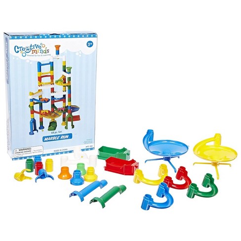 Marble Genius Marble Run Starter Set STEM Toy for Kids Ages 4-12 - 130