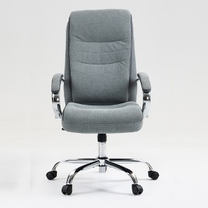 Dolonm Adjustable skin friendly cotton fabric material office chair，Quiet Rollers，Reinforced frame and chassis - 1 of 4