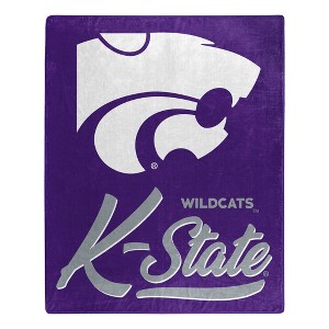 NCAA Signature Kansas State Wildcats 50 x 60 Raschel Throw Blanket - 1 of 3