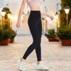 Anna-Kaci Active Women's High Waist Seamless Full-Length Leggings with Stretchy Comfort Fit - 3 of 4