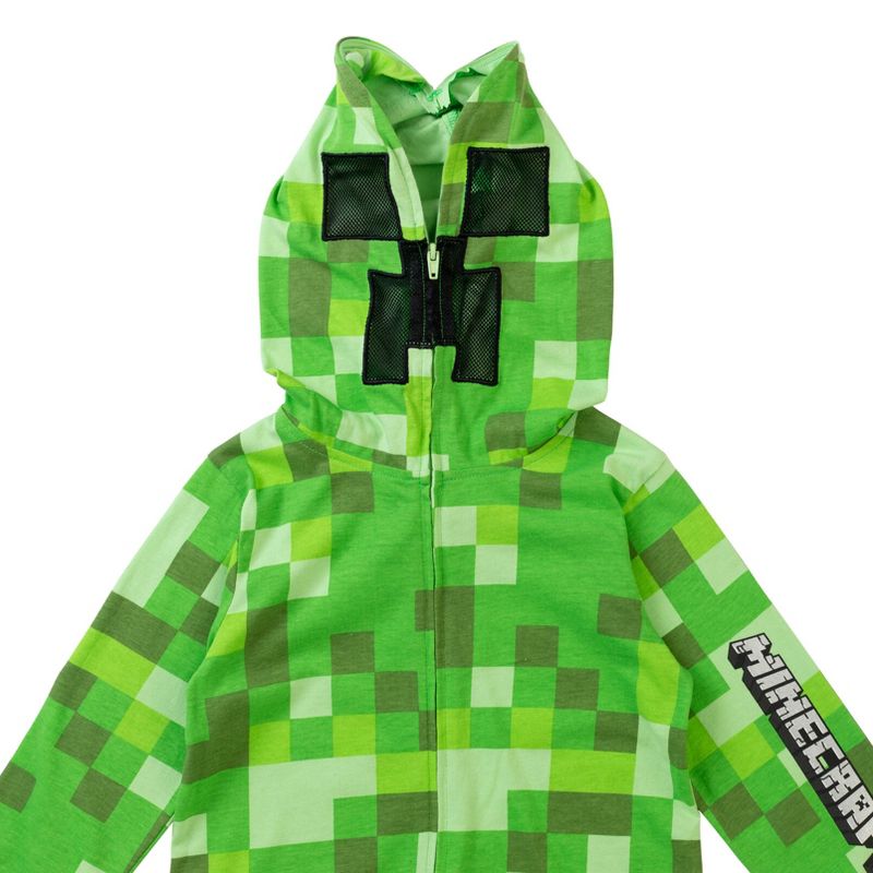 Minecraft Creeper Coverall Little Kid to Big Kid, 6 of 11