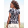 Women's Short Sleeve Wrap Look Top - LASCANA - 2 of 4