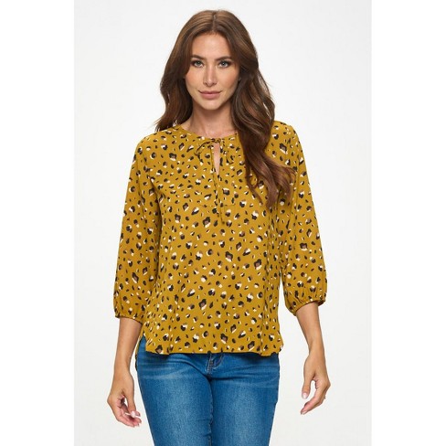 Target yellow sale blouse