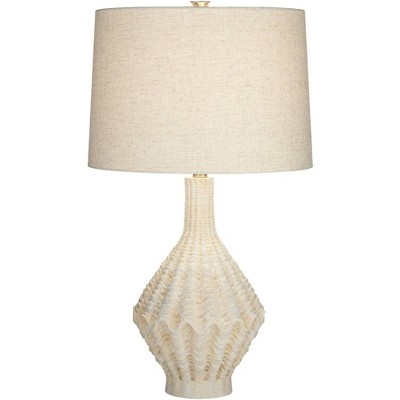 360 Lighting Destin Clam 29" Coastal Contemporary Table Lamp